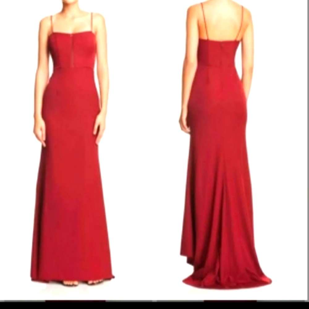 Jarlo Noelle Fluted Gown